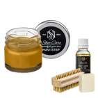 MAVI STEP Aurora Suede & Nubuck Shoe Care Kit Bright Ochre