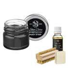 MAVI STEP Aurora Suede & Nubuck Shoe Care Kit Light Grey