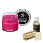 MAVI STEP Aurora Suede & Nubuck Shoe Care Kit Pale Sky Fuchsia