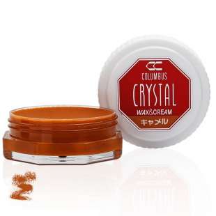 Крем-воск для обуви Columbus Crystal Wax&Cream, 35 мл