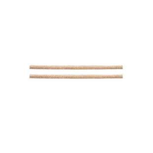 Шнурки для обуви бежевые тонкие Kaps Thin Round Laces, 60 см фото 98954
