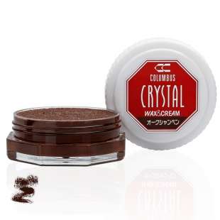 Крем-воск для обуви Columbus Crystal Wax&Cream, 35 мл