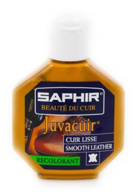 Крем-краска для кожи светло-коричневая Saphir Juvacuir shoe-care.com.ua