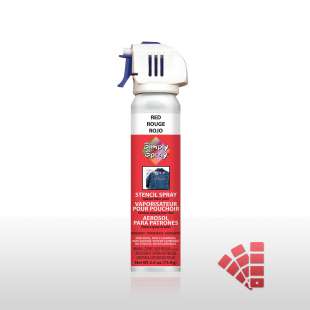Спрей-краска для ткани и кожи Simply Spray Stencil Paint, 73.9 мл