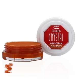 Крем-воск для обуви Columbus Crystal Wax&Cream, 35 мл