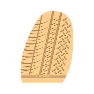 Формованные подметки для обуви Michelin Outdoor Half Sole фото 26515