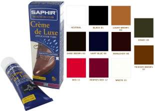 Saphir Creme De Luxe Крем для обуви Франция