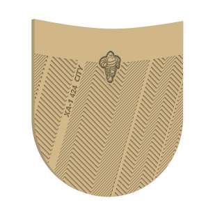 Формованные набойки для обуви Michelin City Heel, 36-50 р.