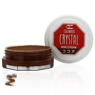 Крем-воск для обуви Columbus Crystal Wax&Cream, 35 мл