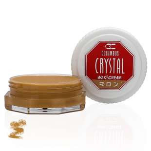 Крем-воск для обуви Columbus Crystal Wax&Cream, 35 мл