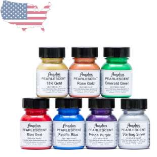 Перламутровая краска для кожи и обуви Angelus Pearlescent Paint, 29.5 мл