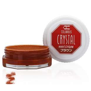 Крем-воск для обуви Columbus Crystal Wax&Cream, 35 мл