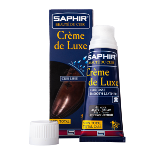 Saphir Creme De Luxe Крем для обуви Франция 75 мл фото 100488