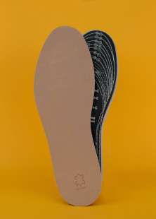 Антибактериальные кожаные стельки MAVI STEP Leather Carbon, 35-46 р. фото 96462