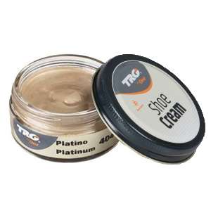 Крем для обуви из гладкой кожи с эффектом металлик TRG Shoe Metallic Cream, 50 мл