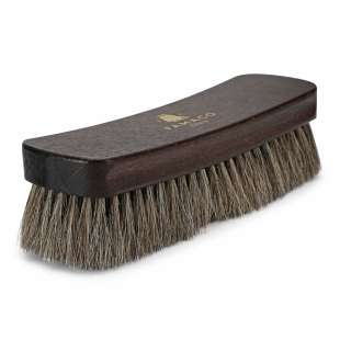 Большая щётка для полировки обуви Famaco Brosse Luxe Crin Cheval, 21 см фото 11688