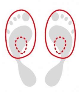 Ортопедические пелоты MAVI STEP Halfix Cork