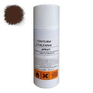 Краска для кожи коричневая MAVI STEP Renovator Leather Spray, 200 мл фото 95813