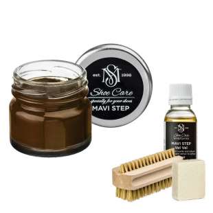 Набор для ухода за обувью из замши и нубука невада MAVI STEP Aurora Kit фото 106364