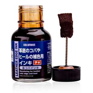 Краска для подошвы и каблуков Columbus Leather Edge Ink, 70 мл фото 10838