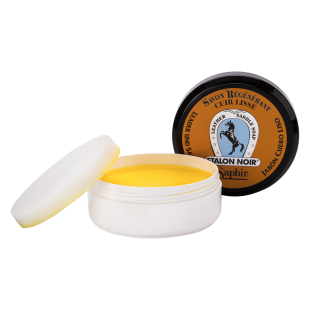Мыло для кожаных изделий Saphir Leather Saddle Soap, 100 мл фото 38486
