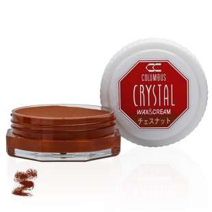 Крем-воск для обуви Columbus Crystal Wax&Cream, 35 мл