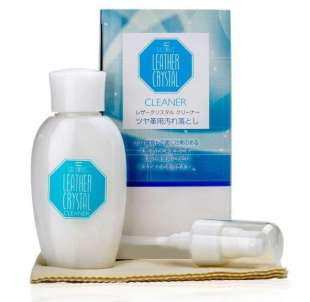 Бактерицидный очиститель для обуви и изделий из кожи Columbus Leather Crystal Cleaner, 100 мл
