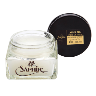 Норковое масло для обуви Saphir Medaille d'Or Mink Oil, 75 мл фото 38466