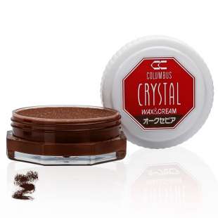 Крем-воск для обуви Columbus Crystal Wax&Cream, 35 мл