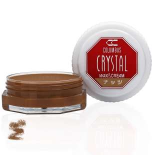 Крем-воск для обуви Columbus Crystal Wax&Cream, 35 мл