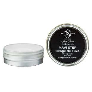 Воск для обуви бесцветный MAVI STEP Cirage de Luxe, 25 мл