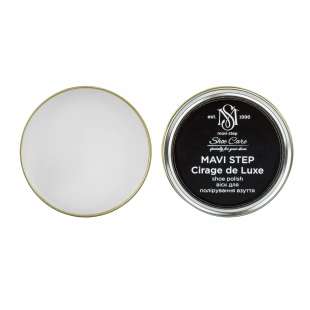 Воск для обуви MAVI STEP Cirage de Luxe, 25 мл