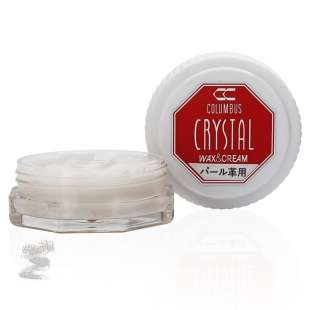 Крем-воск для обуви Columbus Crystal Wax&Cream, 35 мл
