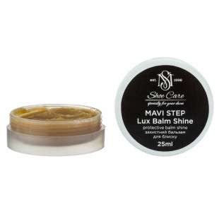 Бальзам для обуви бесцветный MAVI STEP Lux Balm Shine