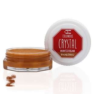 Крем-воск для обуви Columbus Crystal Wax&Cream, 35 мл