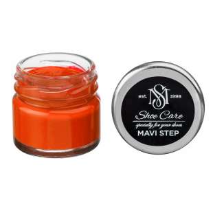 Краска бальзам для замши и нубука темно-оранжевая 163 MAVI STEP Multi Oil Balm, 25 мл