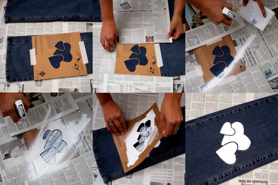 Спрей-краска для ткани и кожи Simply Spray Stencil Paint, 73.9 мл